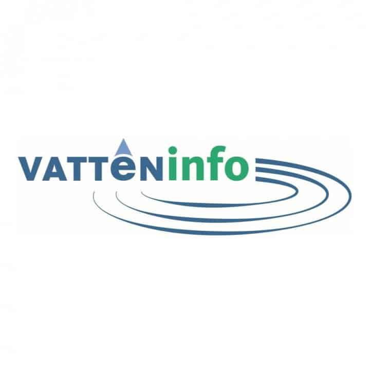 Logga med text: Vatteninfo