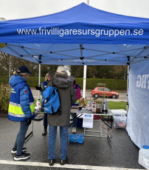 FRG tält och bemanning